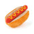 Hamburger Plush Dog Toy